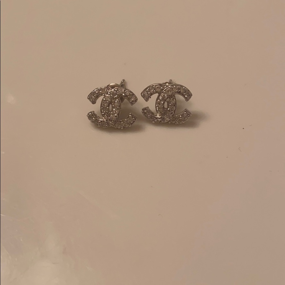 Real chanel earrings